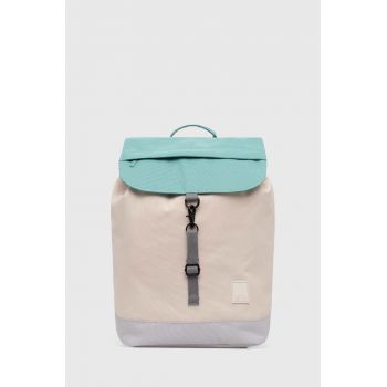 Lefrik rucsac SCOUT STRIPES culoarea bej, mare, neted