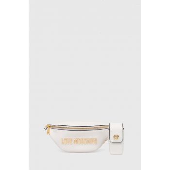 Love Moschino borseta culoarea bej, JC4329PP0GK1010A