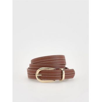 Reserved - LADIES` BELT - maro