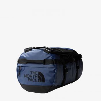 The North Face Base Camp Duffel - S Summit Navy/ TNF Black la reducere