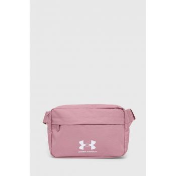 Under Armour borseta Loudon Lite culoarea roz