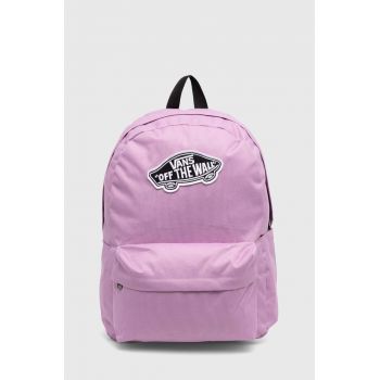 Vans rucsac culoarea violet, mare, neted