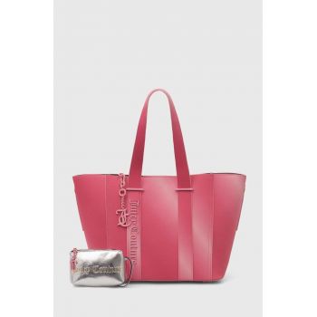 Juicy Couture poseta culoarea roz, BEJJM2534WVP ieftina