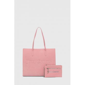 Juicy Couture poseta culoarea roz, BEJQS2535WTV ieftina