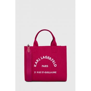 Karl Lagerfeld poseta culoarea rosu ieftina