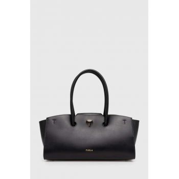 Furla poseta de piele culoarea negru, WB01254 BX0053 O6000
