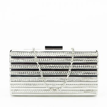 Clutch elegant B-V-186BB 05 Argintiu
