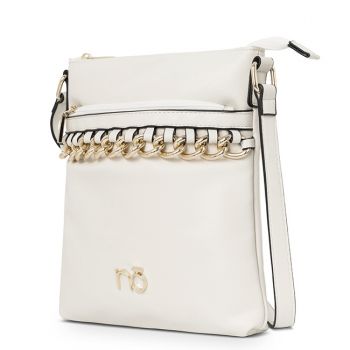 Geanta casual crossbody B-R0190-C000 M0 Alb