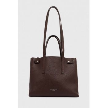 Gianni Chiarini poseta de piele ALTEA culoarea maro, BS 10966 RNGDBL