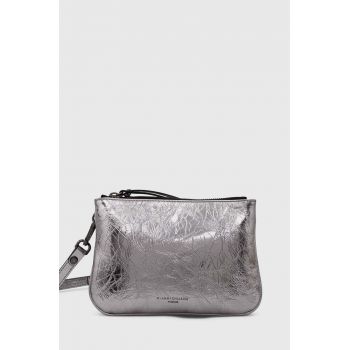 Gianni Chiarini poseta de piele FRIDA culoarea argintiu, BS 10435 ARAMIS