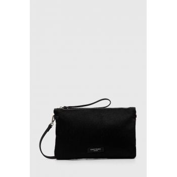 Gianni Chiarini poseta de piele HERMY culoarea negru, BS 3905 HORSY