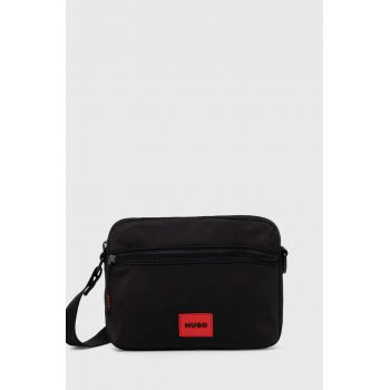 HUGO borseta culoarea negru, 50523545