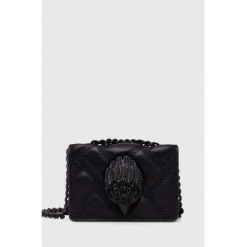 Kurt Geiger London poseta MICRO KENSINGTON EAGLE culoarea negru, 585600999