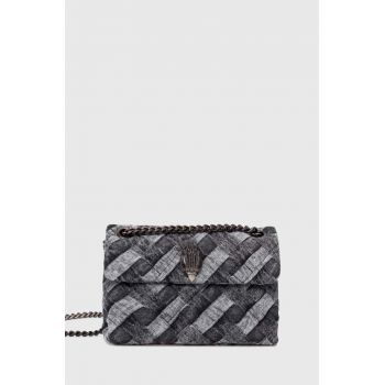 Kurt Geiger London poseta MINI KENSINGTON SOFT BAG culoarea negru, 8885500669