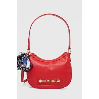Love Moschino poseta culoarea rosu, JC4222PP08KD0