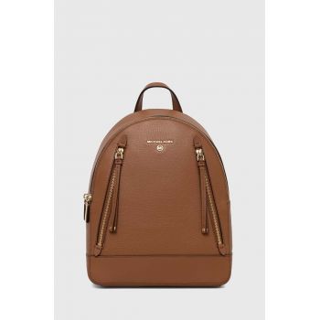MICHAEL Michael Kors ghiozdan de piele femei, culoarea negru, mic, neted