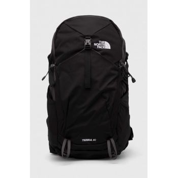 The North Face rucsac Terra 40 barbati, culoarea negru, mare, neted, NF0A87C3KT01