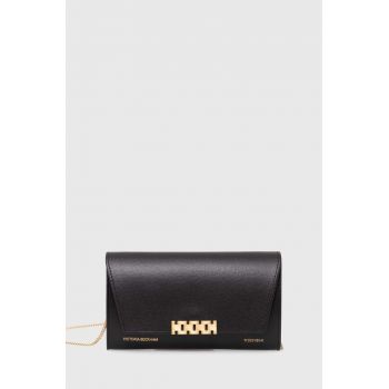 Victoria Beckham poseta de piele culoarea bej, B224AAC005665A
