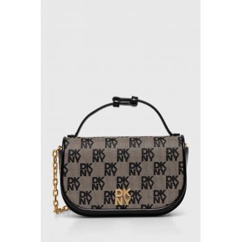 Dkny poseta culoarea negru, R42EYE58
