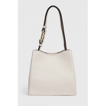 Furla poseta de piele culoarea alb, WB01373 HSF000 1704S