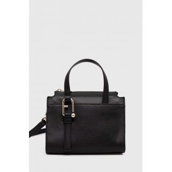 Furla poseta de piele culoarea negru, WB01337 BX2045 O6000