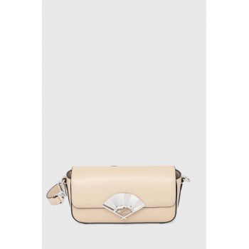 Karl Lagerfeld poseta de piele culoarea rosu