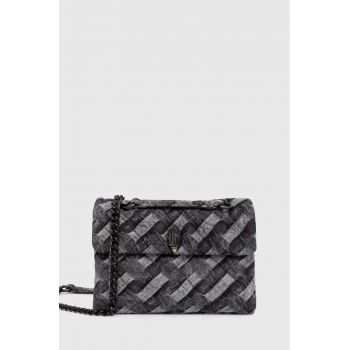 Kurt Geiger London poseta KENSINGTON SOFT BAG culoarea negru, 2711900669