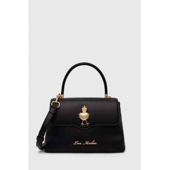Love Moschino poseta culoarea negru, JC4027PP1LLB200A
