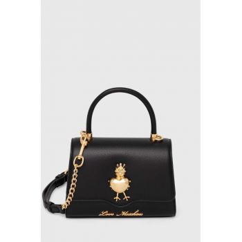 Love Moschino poseta culoarea negru, JC4028PP1LLB200A