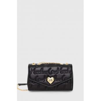 Love Moschino poseta culoarea negru, JC4125PP1LLJ0000