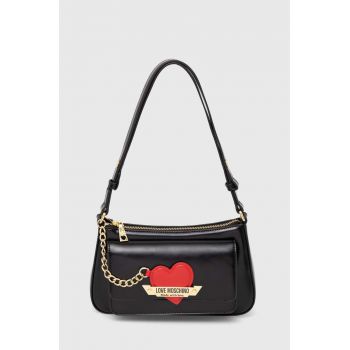 Love Moschino poseta culoarea negru, JC4140PP1LLM1000