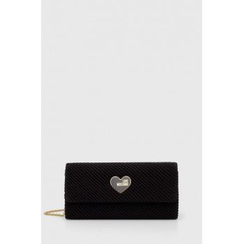 Love Moschino poseta culoarea negru, JC4142PP1LLN100A