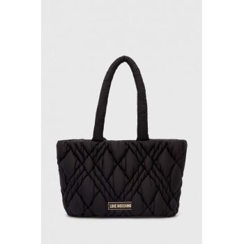 Love Moschino poseta culoarea negru, JC4158PP1LLR100A