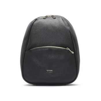 Rucsac de piele cu aspect texturat