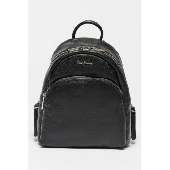 Rucsac din piele cu barete ajustabile