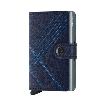 Secrid portofel culoarea albastru marin, MSt-Linea Navy de firma original