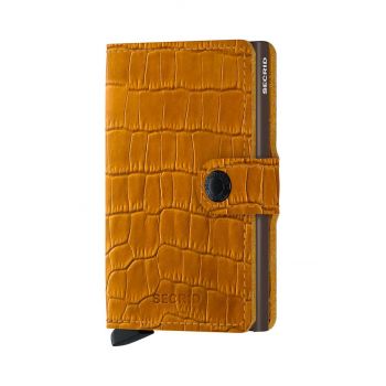 Secrid portofel culoarea maro, MCl-Ochre-Brown de firma original