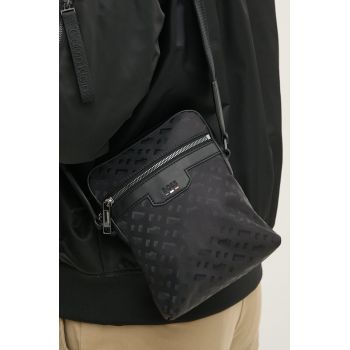 BOSS borseta culoarea negru, 50523217