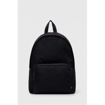 BOSS rucsac barbati, culoarea negru, mare, cu imprimeu, 50511918
