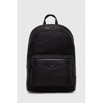 BOSS rucsac barbati, culoarea negru, mare, neted, 50523216