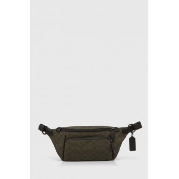 Coach borseta barbati, culoarea verde, CU008
