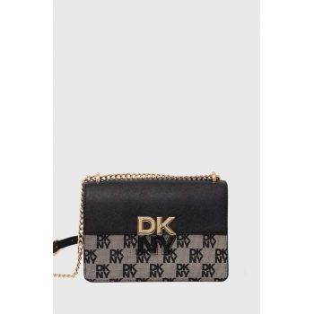 Dkny poseta culoarea negru, R423YE31