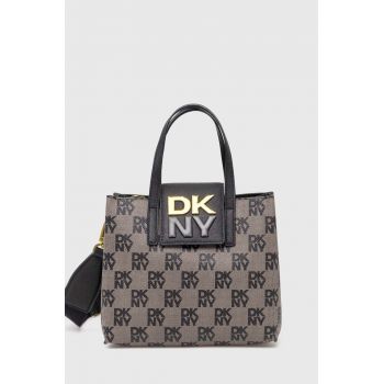 Dkny poseta culoarea negru, R42D5E40