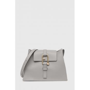 Furla poseta de piele culoarea gri, WB01274 BX2045 3291S