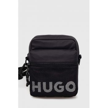 HUGO borseta culoarea negru, 50523513