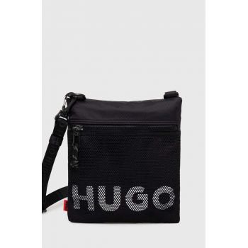 HUGO borseta culoarea negru, 50523522