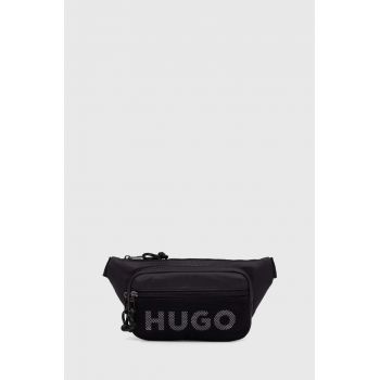 HUGO borseta culoarea negru, 50523523