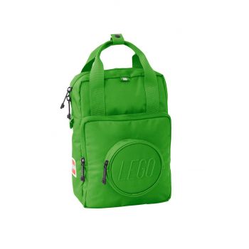 Lego Ghiozdan copii culoarea verde, mic, material neted