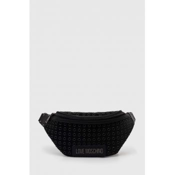 Love Moschino borseta culoarea negru, JC4060PP1LLH100A