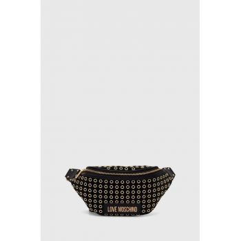 Love Moschino borseta culoarea negru, JC4060PP1LLH100A